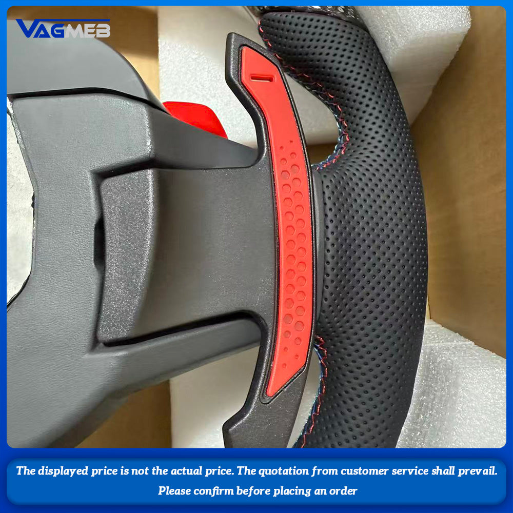 For BMW M3 M4 M340i G80 G81 G82 G42 Car Interior Accessories Customized Carbon Fiber Steering Wheel with Shift Paddles