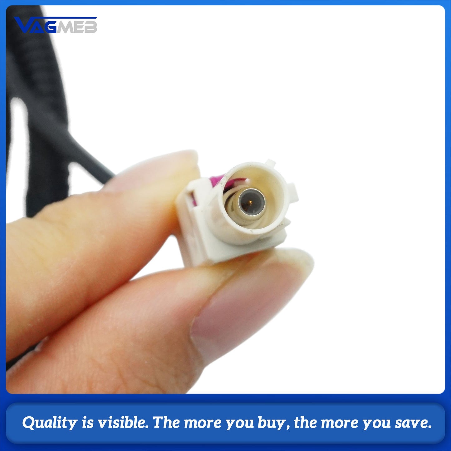 Right Tailgate Cable Line Wire Set With Diversity Window Aerial For VW Golf 5K6 971 148BE