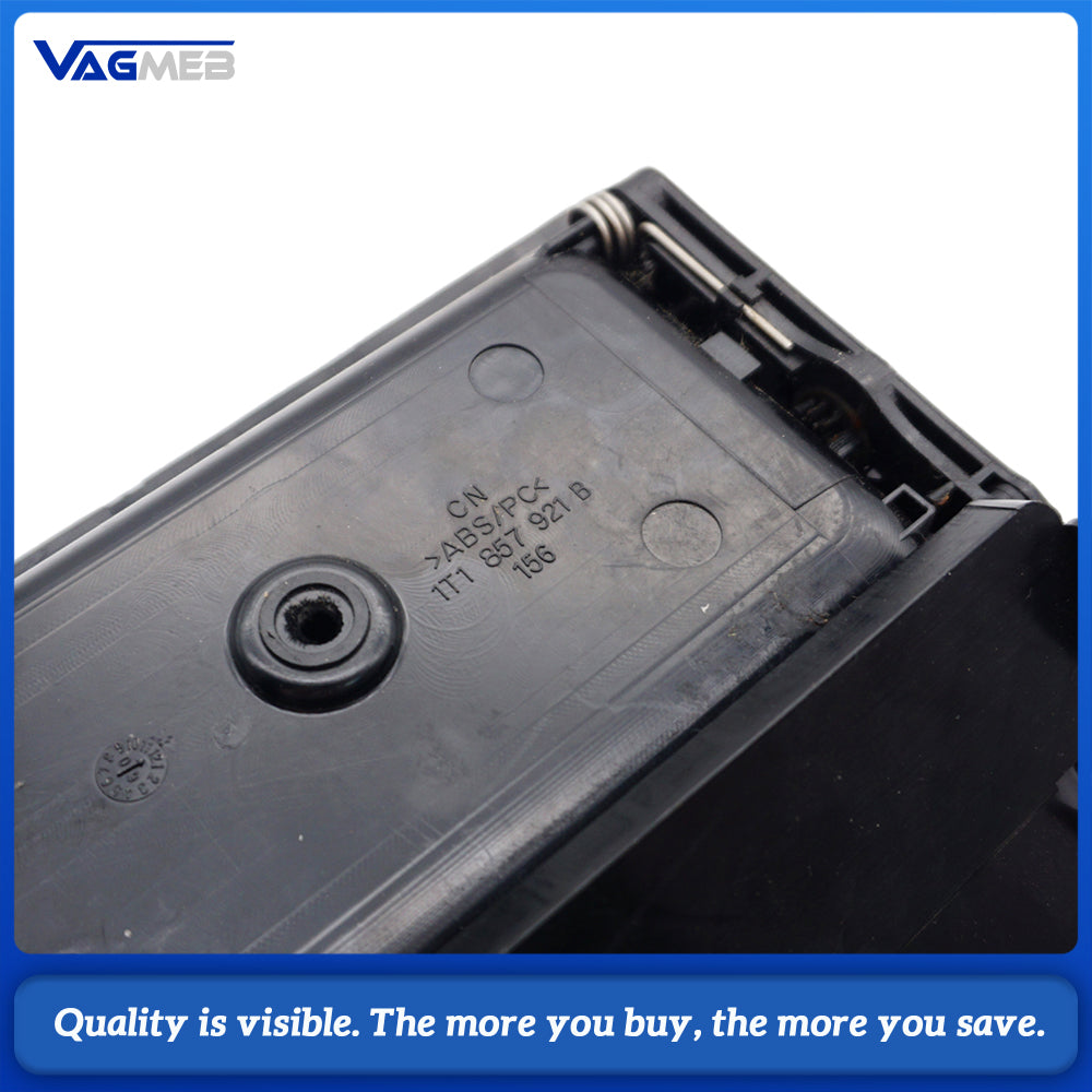 1T1857921B For VW Touran 2003 2004 2005 2006 2008 LHD Front Central Console Dashboard Black Box Storage Holder Tray Cover Lid