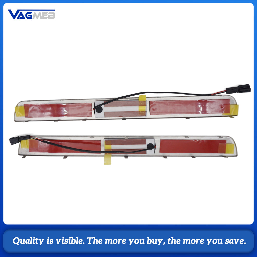 Car LED Door Sill Welcome Light Illuminated Scuff Plate Lamp Replacement Part 35D947415 35D947416 35D947417 35D947418 For VW CC