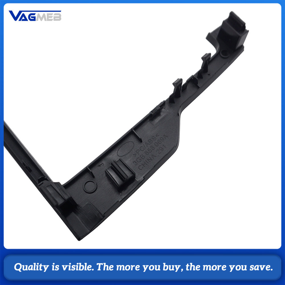 3GB858069A 9.2 Inch MIB Radio Bezel Fit VW Passat B8 2019+ Piano Black Center Trim Frame