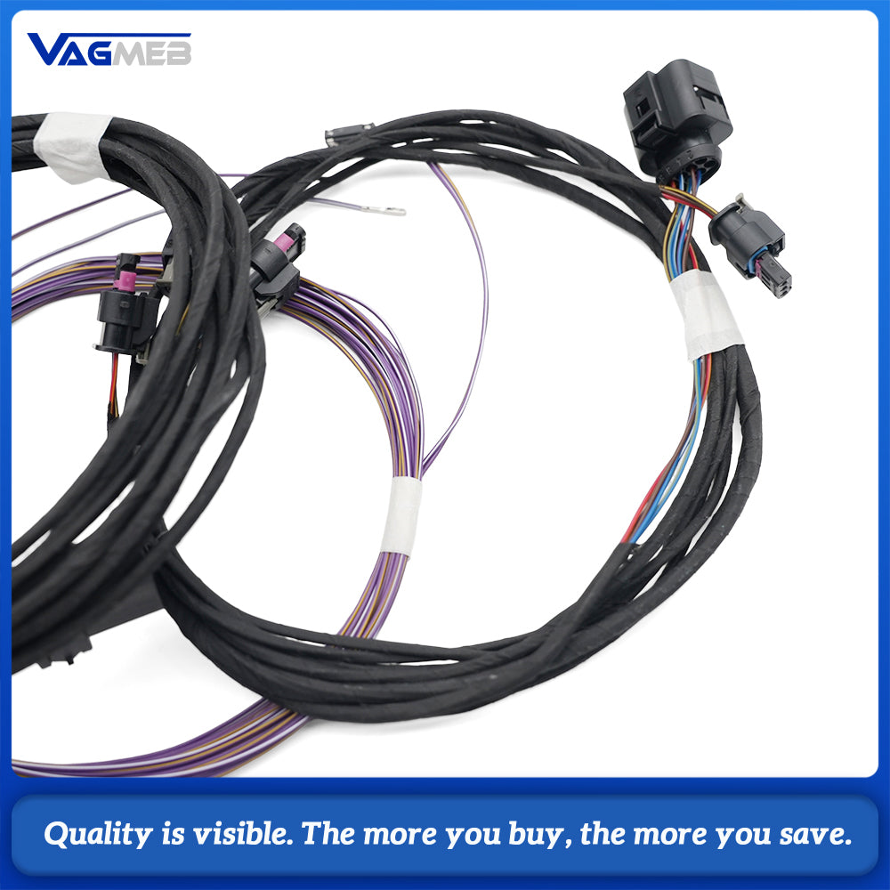 For Audi A6 C8 0 to 8 PDC Parking Sensor Kit Front Rear 8 Probes