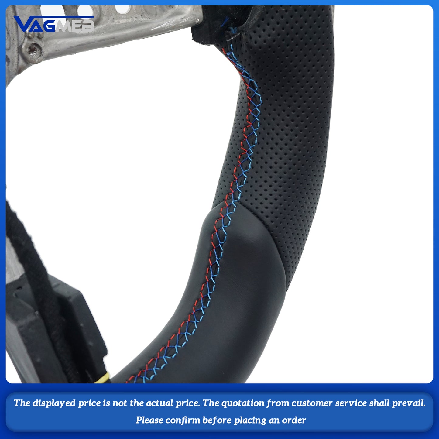 Car With heating teering Wheel For BMW M M3 M5 M6 F01 F02 F06 F07 F10 F11 F12 F13 F30 F32 F80 F91 E90 E91 E92