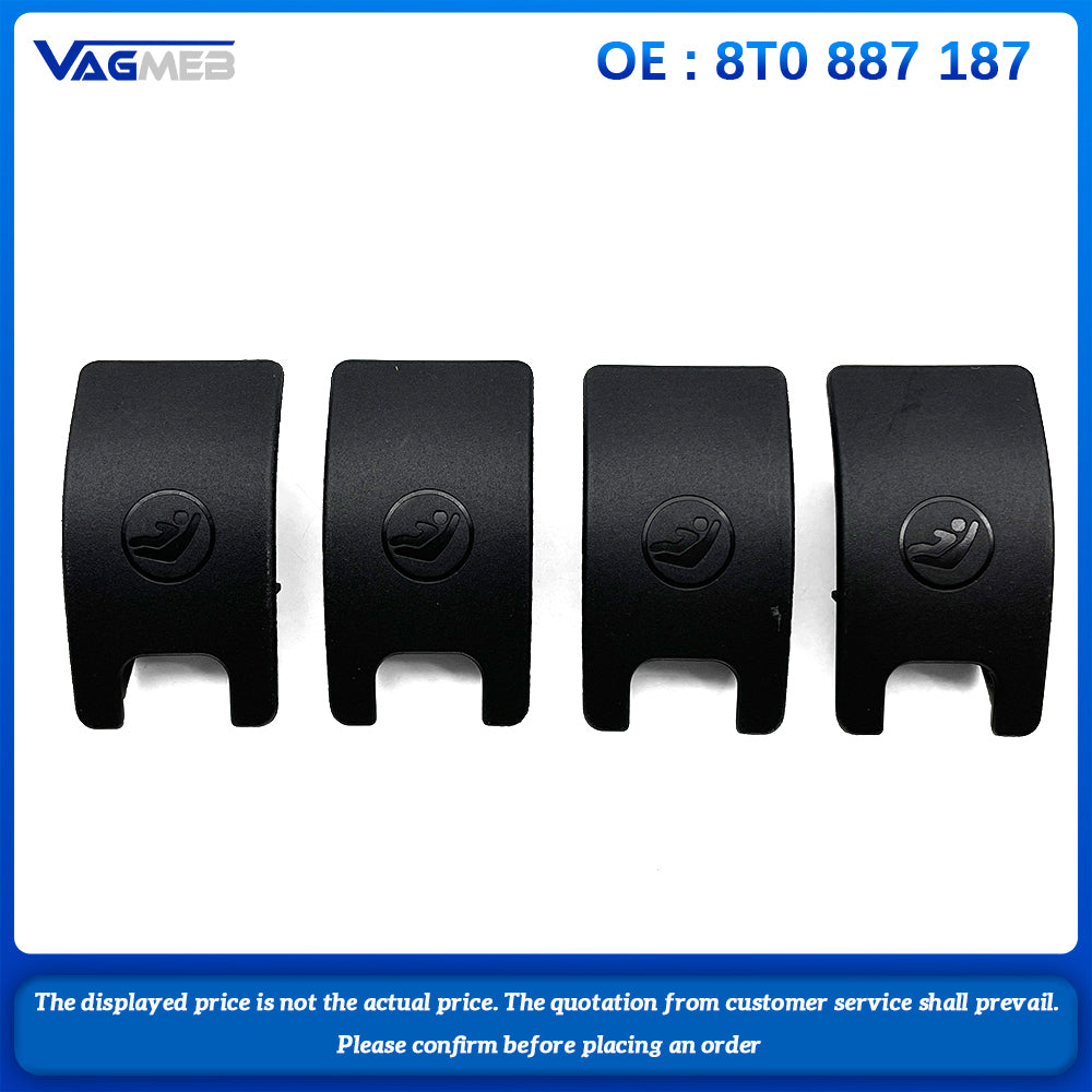Brand New 8T0887187DT4 Rear Child Seat Fixing Buckle Cover Plate 1pc 8T0 887 187 DT4 for Audi A4L 2009-2016