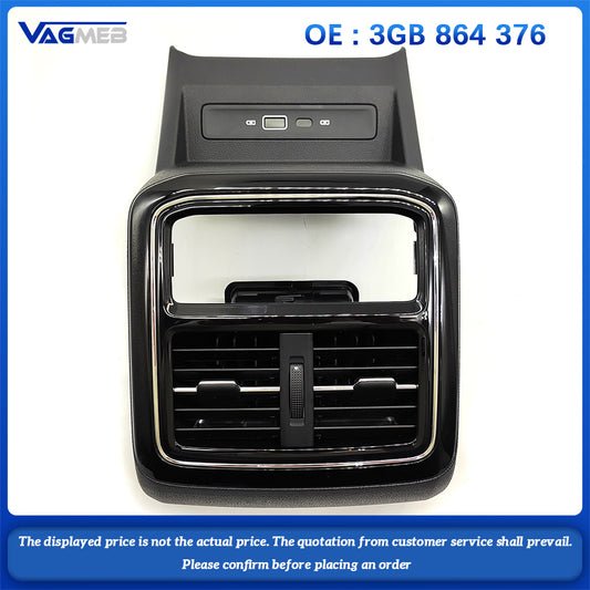 For VW Passat Rear air vent frame 3GB 864 376