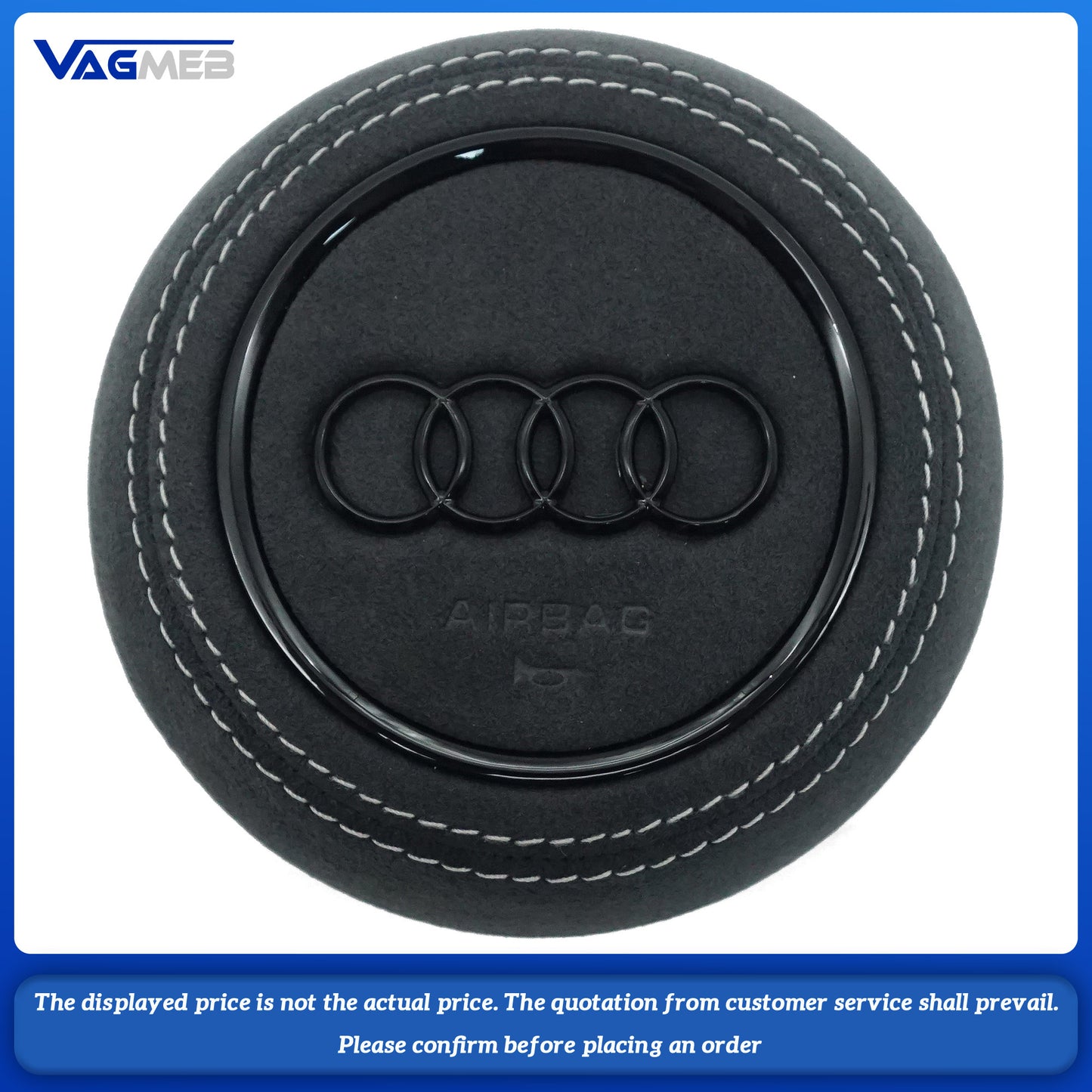 Steering wheel airbag cover multifunction steering wheel For Audi A4B9