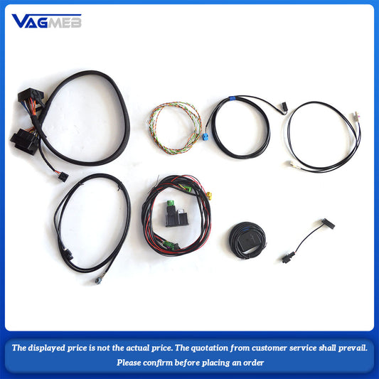 MIB integrated to split radio adapter cable