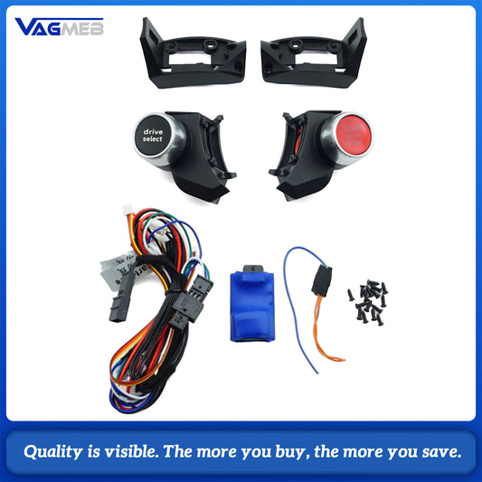 R8 Button For Audi Q5 Steering Wheel Start Switch Drive Mode Switch，One touch start
