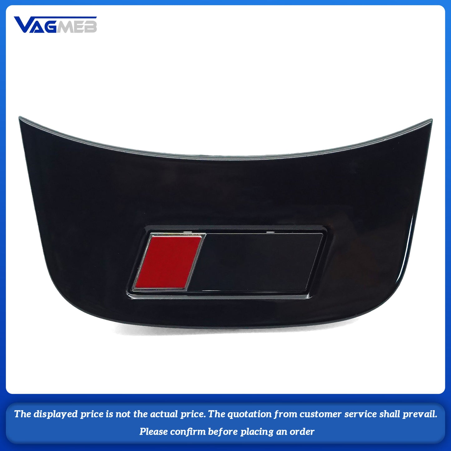 For Audi A4B8 Steering Wheel Bedge RS Logo