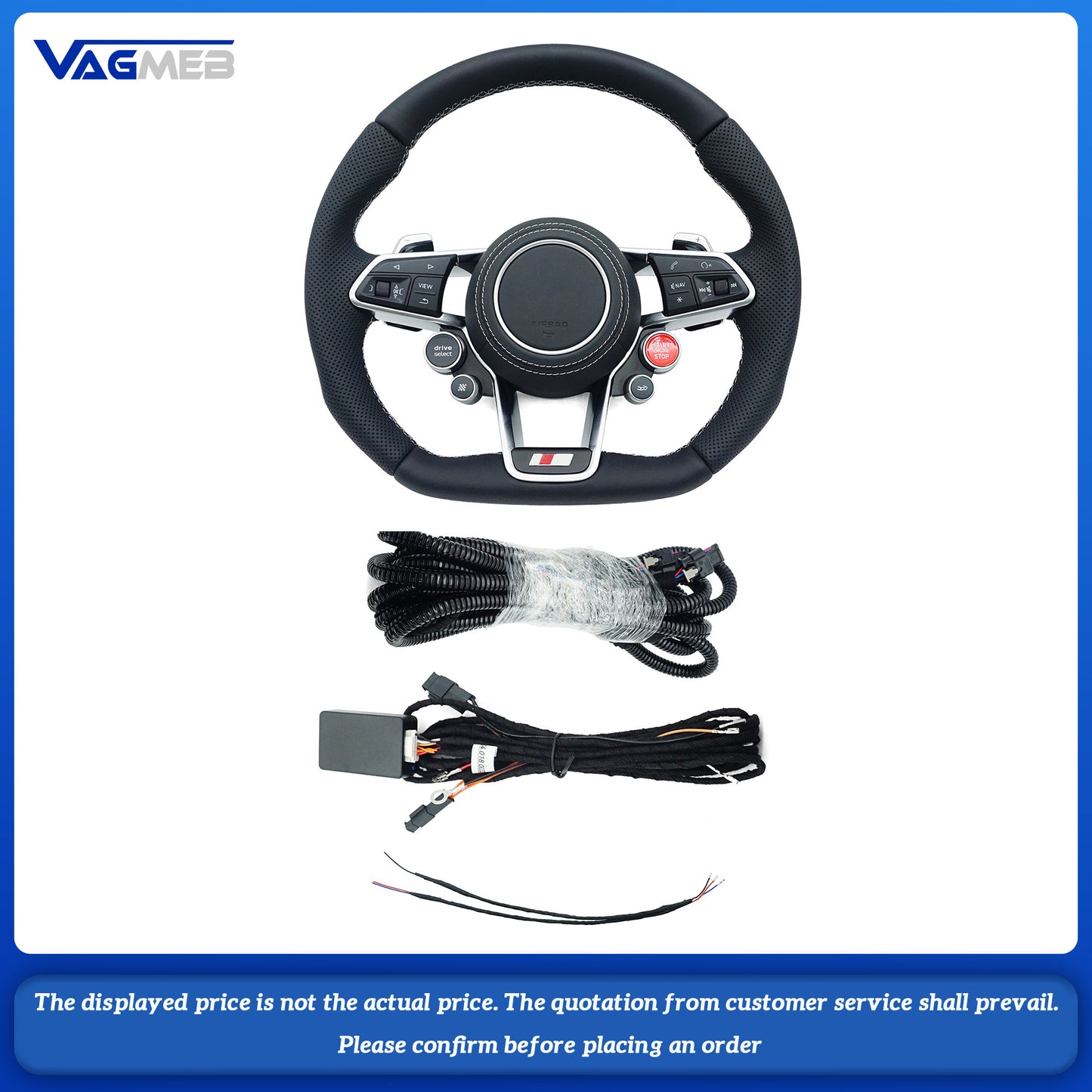 Steering Wheel For Audi TT Customized