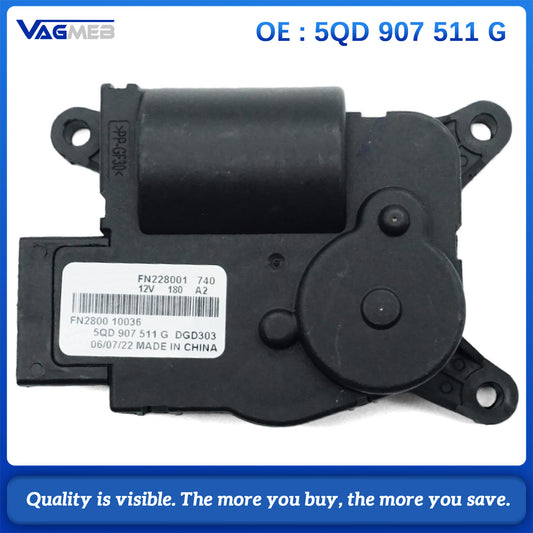 Car Temperature Regulating Servo Motor Actuator Climate Heater For VW Golf T-Roc Lamando CC Tiguan AUDI A3 5QD 907 511 G