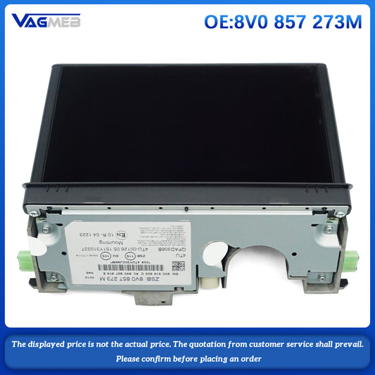 For Audi A3 8V LCD screen  8V0 857 273M