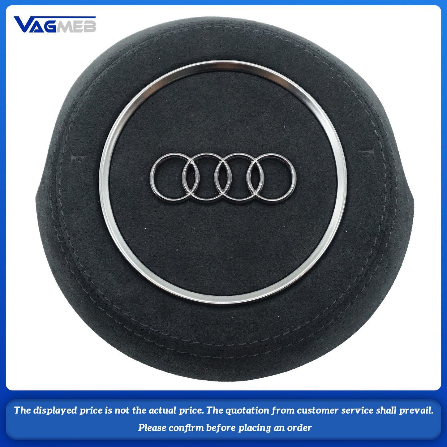 Steering wheel airbag cover multifunction steering wheel For Audi A6C7