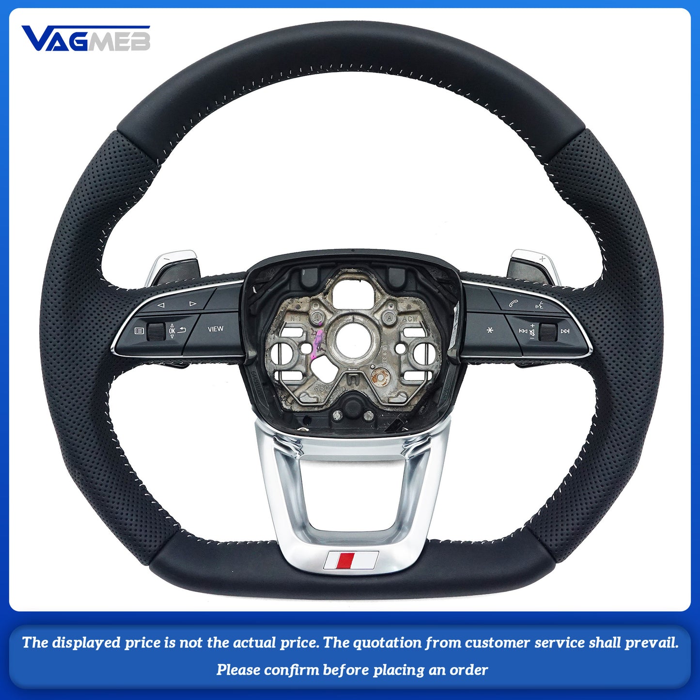 steering wheel with paddle shifters for Audi Q3 F3, Car Accessories