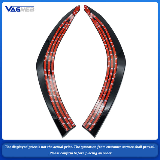 Car Front Bumper Lip Splitter Spoiler Decoration Trim Cover For Audi A6C8