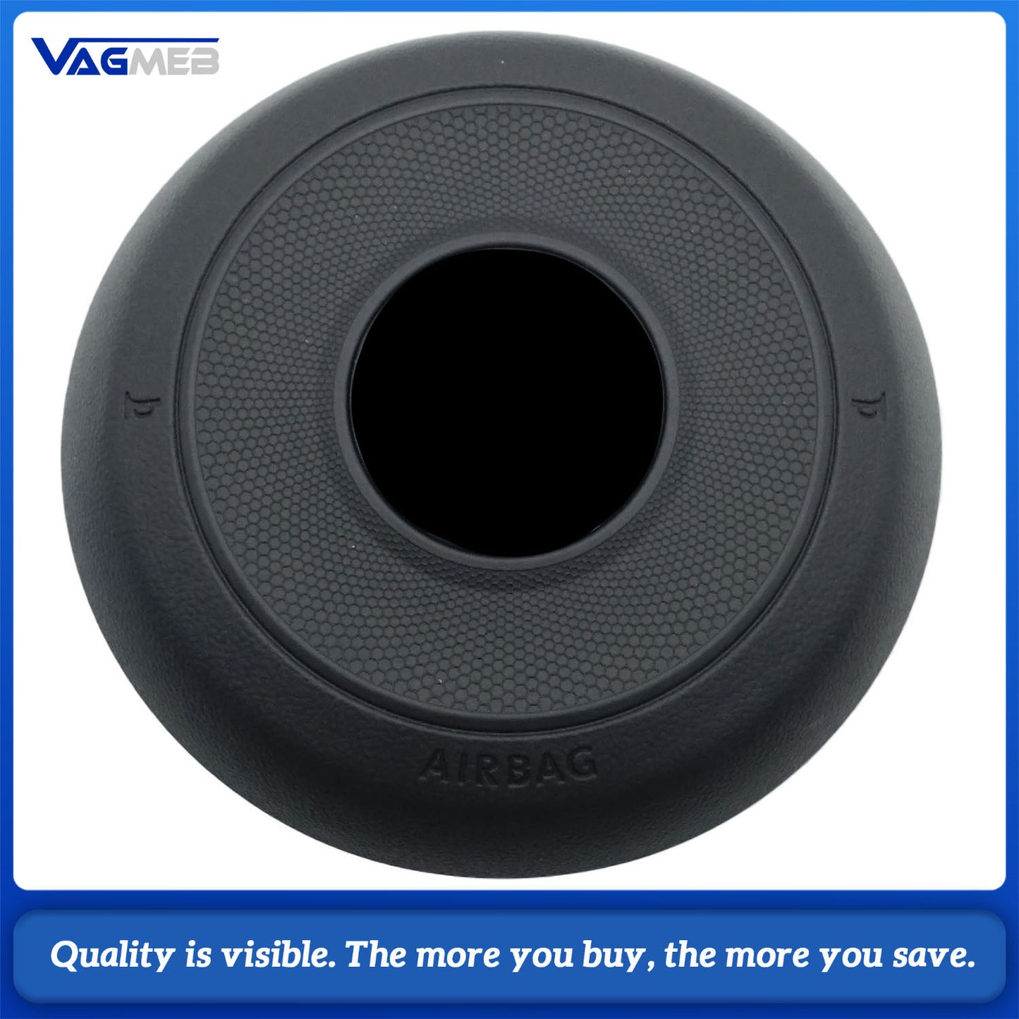 For VW  Golf MK7.5 GTI Golf leather perforated steering wheel with button shift paddles frame
