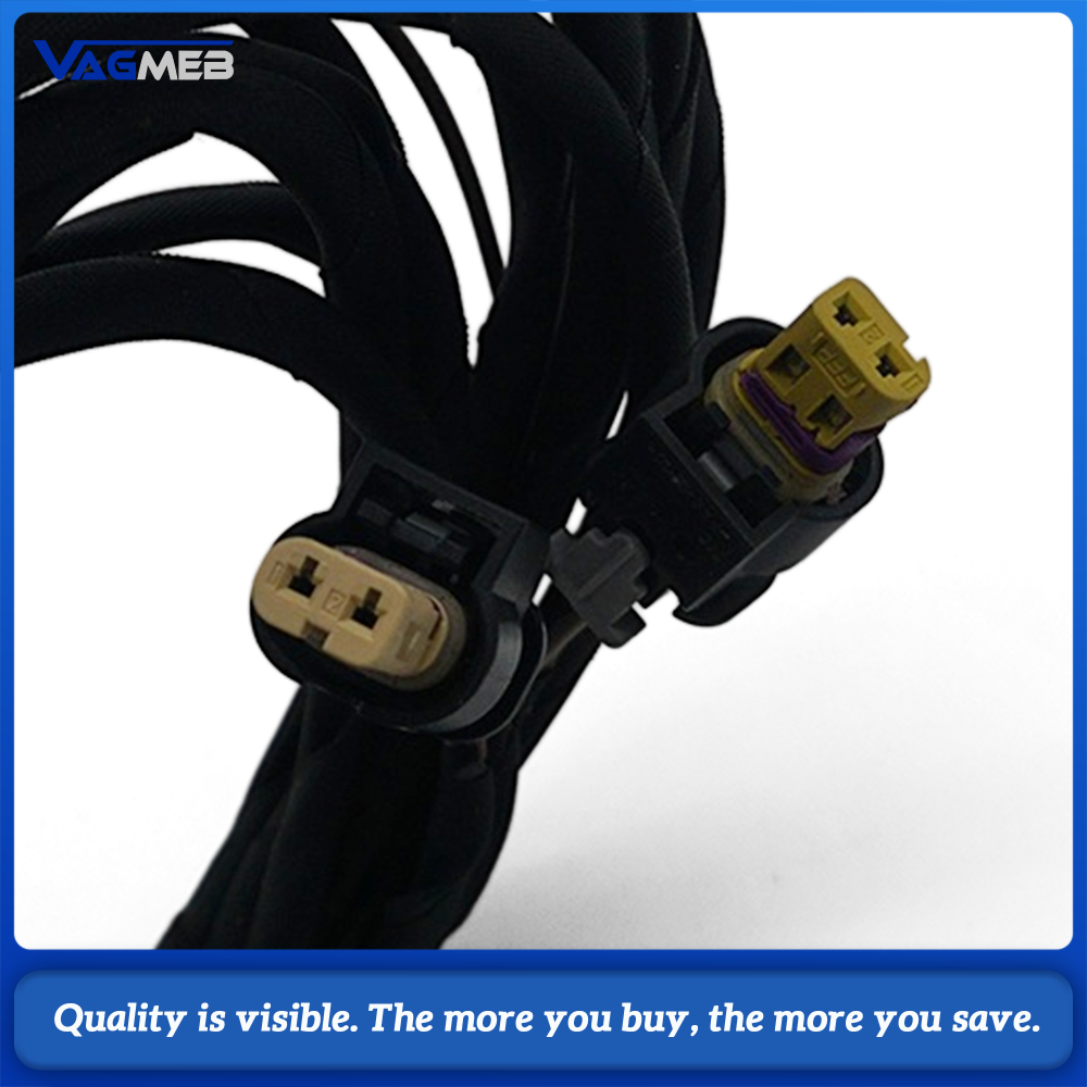 Car Front Grille LED Illuminated Light Set Pair With Cable Harness Replacement Part 3GG941653/1654 For VW Arteon 2022