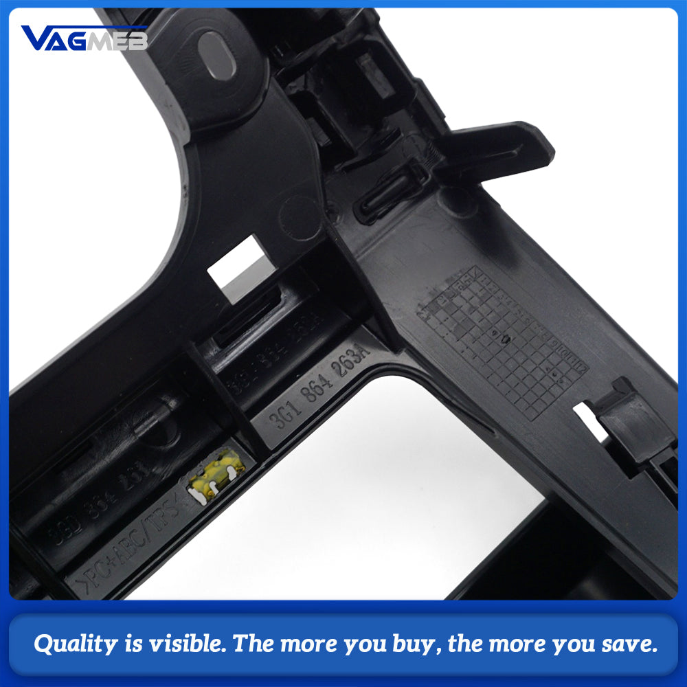 Center Console Wireless Charging Base Bracket OE 3G1864263AA For VW Passat B8 , Without Type‑C Port 3G1 864 263 AA