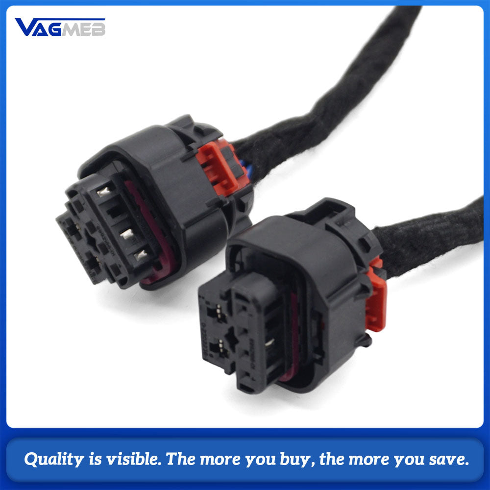 2x Retrofit facelift LCI Led Head light cable wire adaptor Loom For BMW G20 G30