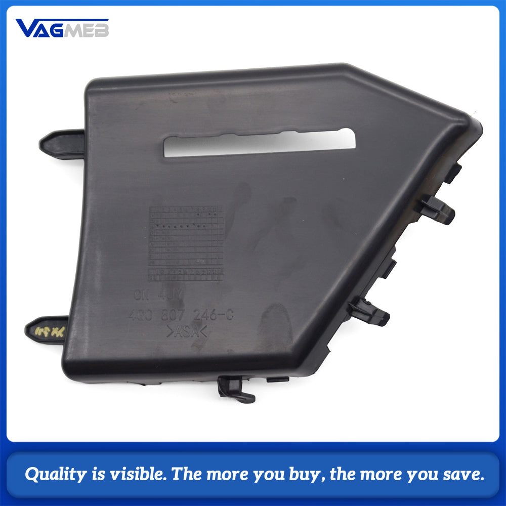 Fog Light Frame Inside Cover Plate Front Bar Lower Net Baffle Cover 4G0807245C 4G0807246C for Audi A6L 2016 2017 2018 Normal