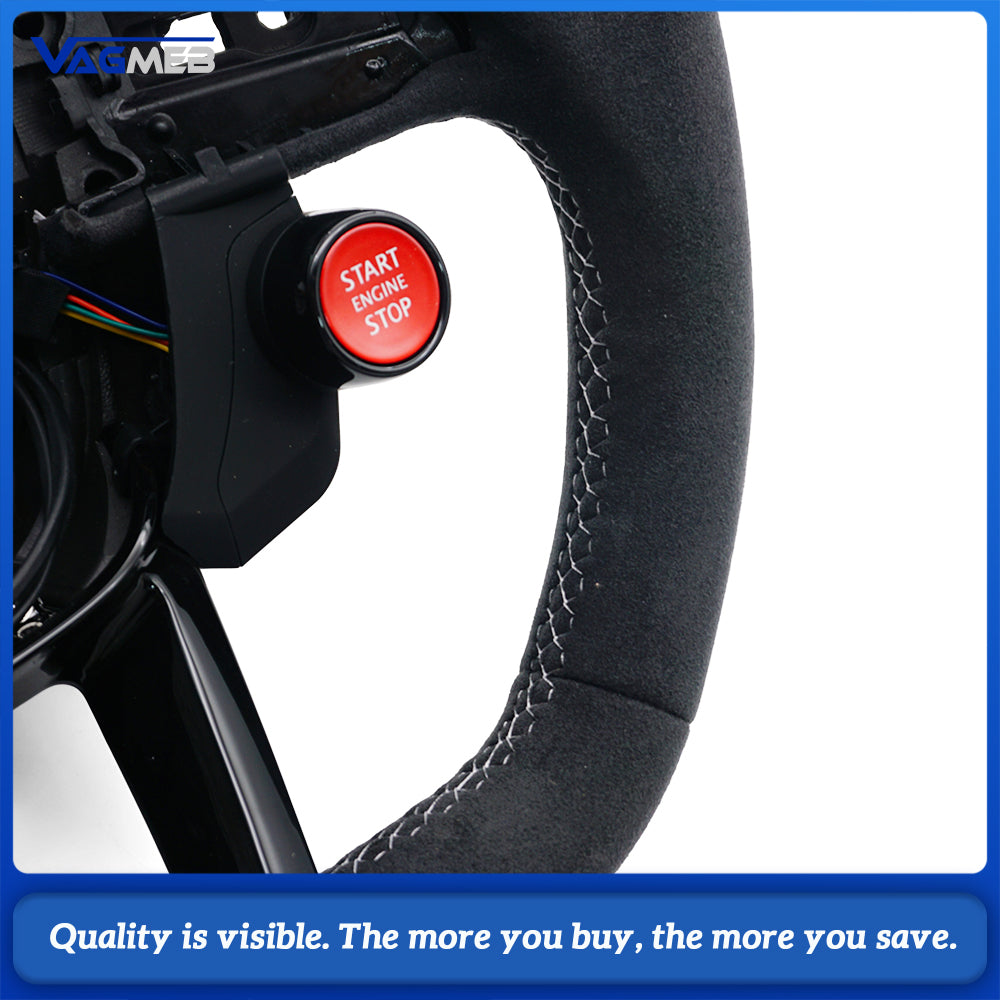 Suitable for Audi Q5 FY RS LOGO multifunctional steering wheel With heating function and R8 button