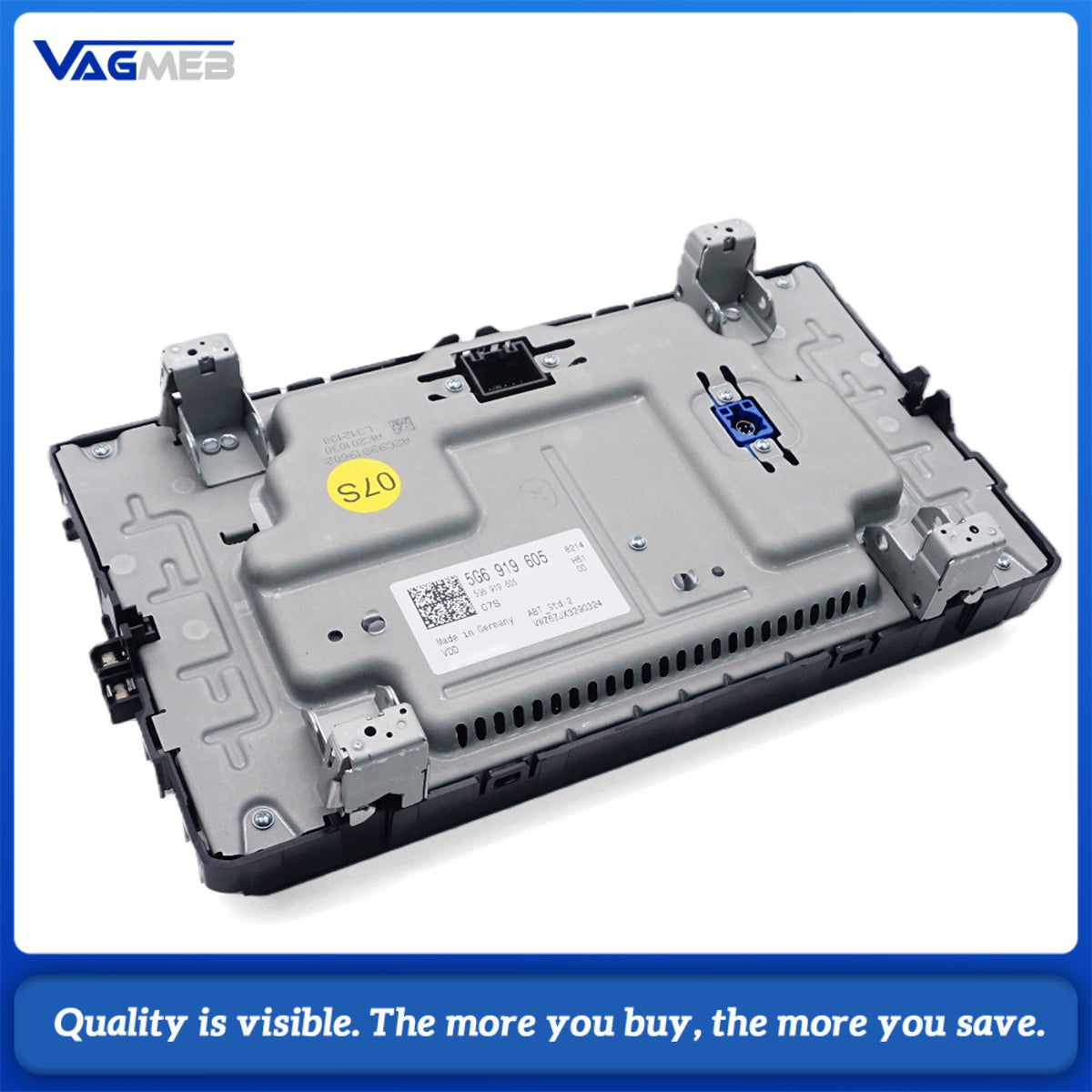 5G6 919 605 8 Glass Touch Screen Display MIB 2.5 Radio Monitor For VW Golf 7 MK7 VII MK7.5 Passat B8