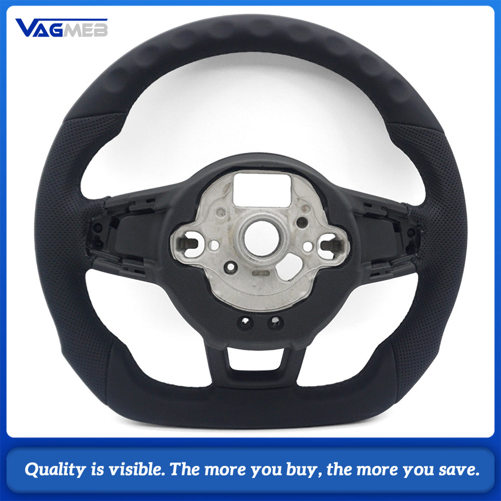 Steering Wheel For VW Golf 6 7 GTI R RS S-Line GTD Passat B8 B7 B6 MK7.5 MK4 VW Polo MK7 MK6 MK5 Sport Steering Wheel