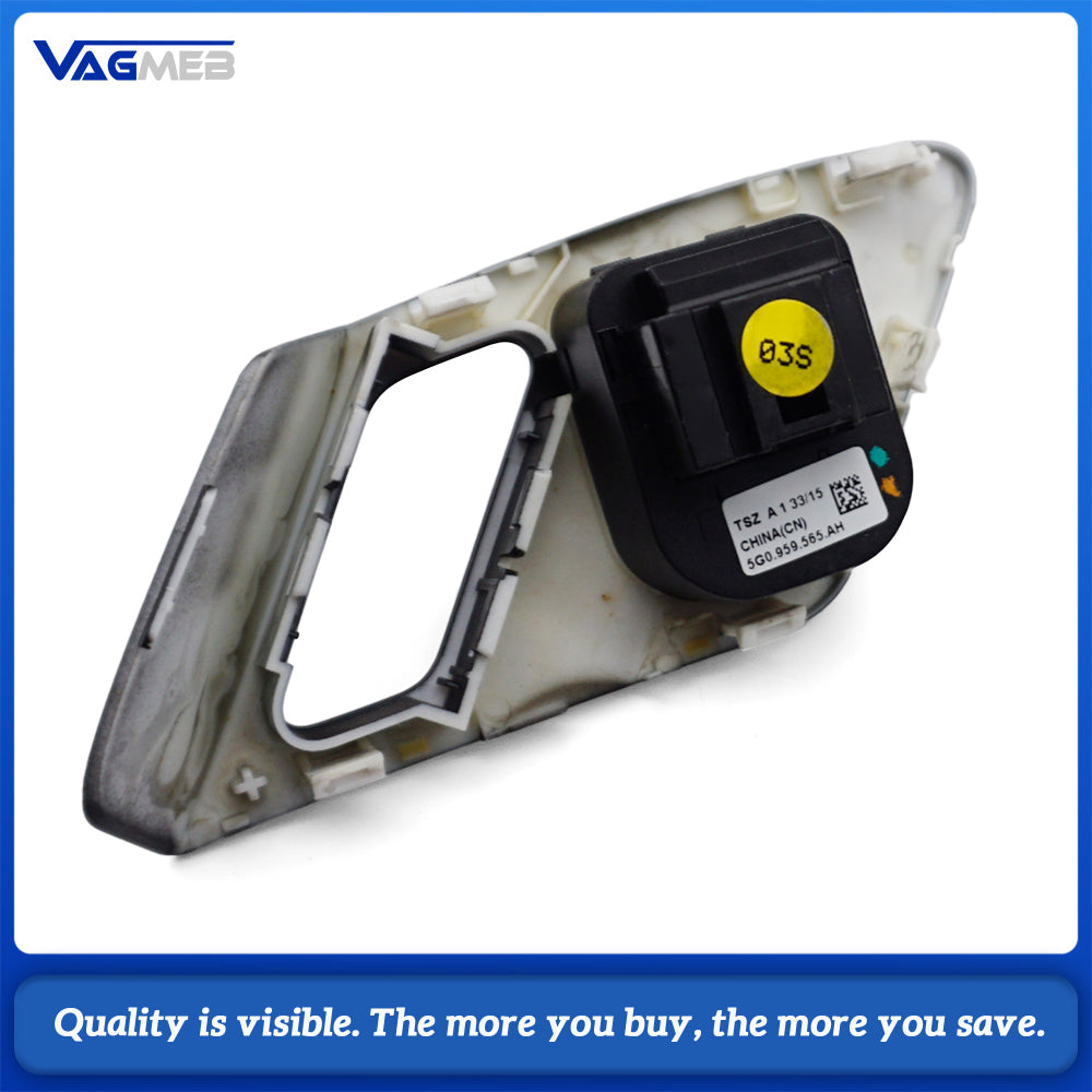 Rearview Adjustment Control Switch Button Knob For VW Golf 5G0 959 565 AH