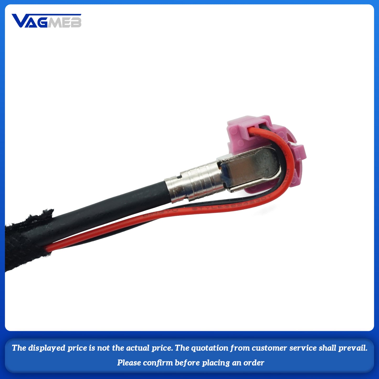 Car LVDS Video Line Cable NBT EVO System Fakra HSD Z Female RA NBT Video 535 Cable For BMW
