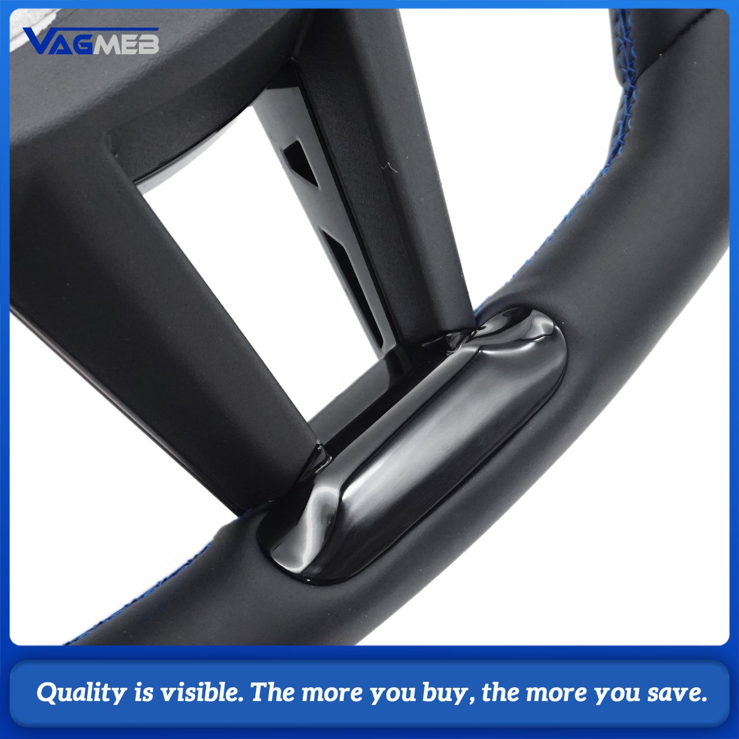 Upgraded Leather Car Steering Wheel For BMW 5 3 4 Series G02 G05 G01 G20 G82 G80 G22 G26 G30 G32 G87 F90 F95 Car Accessories