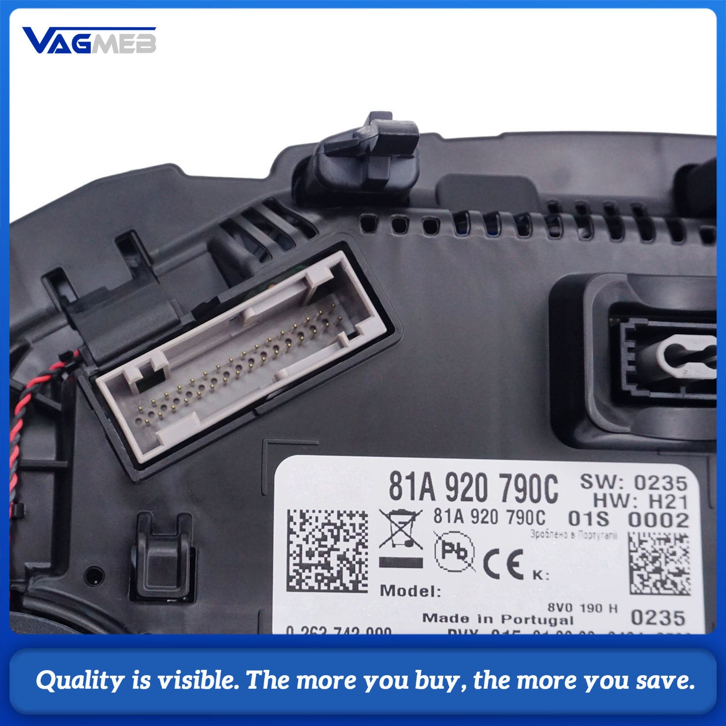 For Audi Q2L A3L 2019 Electric Car Virtual Cockpit AID Digital Dashboard 81A 920 790 C