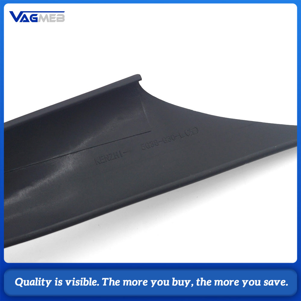 2Pcs Black Rear Interior Door Armrest Trim Panel Pair Fit BMW 5 Series G30 G38 Inner Rear Door Grab Handle Cover