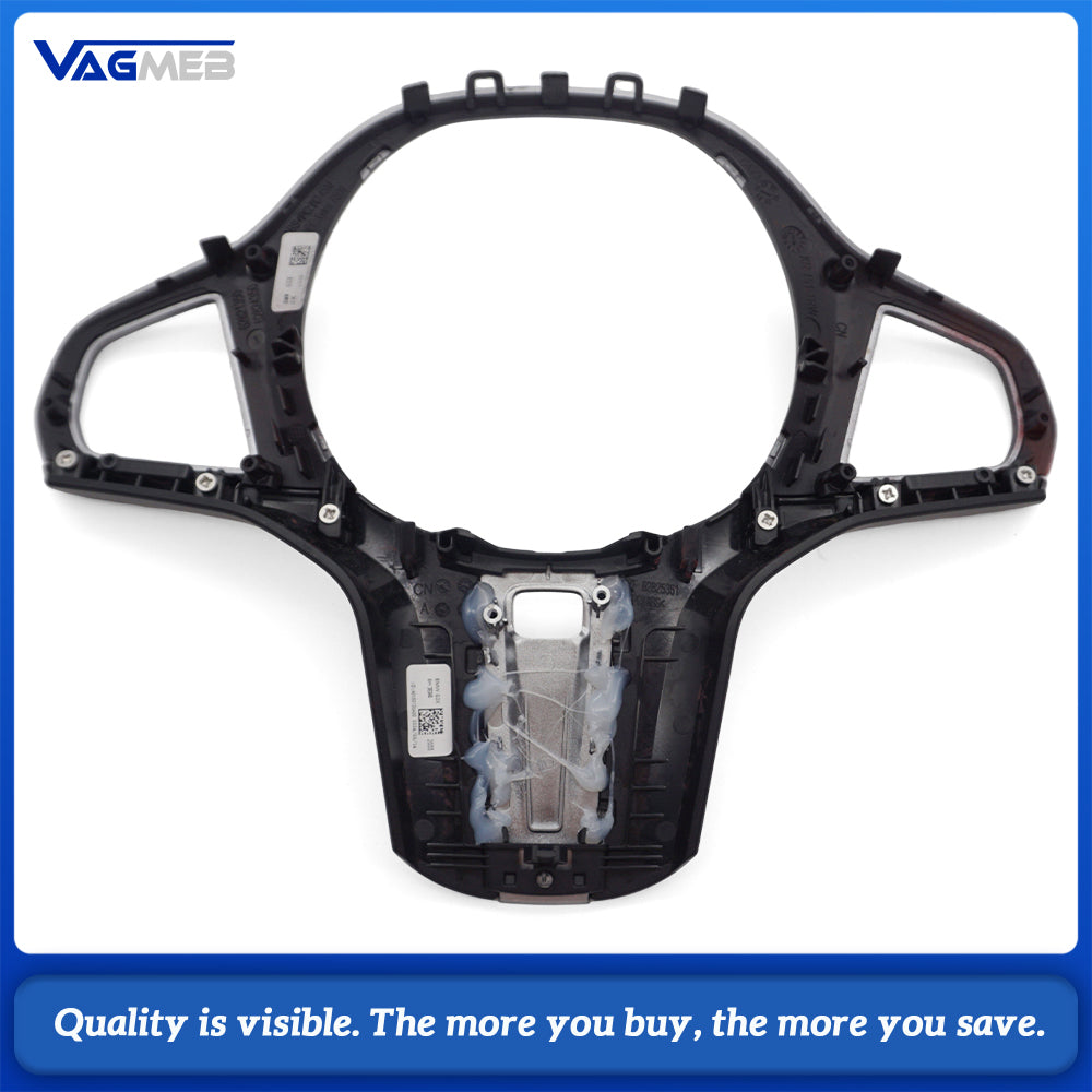 Steering Wheel Trim Cover Decoration For BMW  G30 G26 G22 G33 G20 G01G08 G42 F44 G80 G82 F90 M5 F95 G11 G12 G14 G15 G16