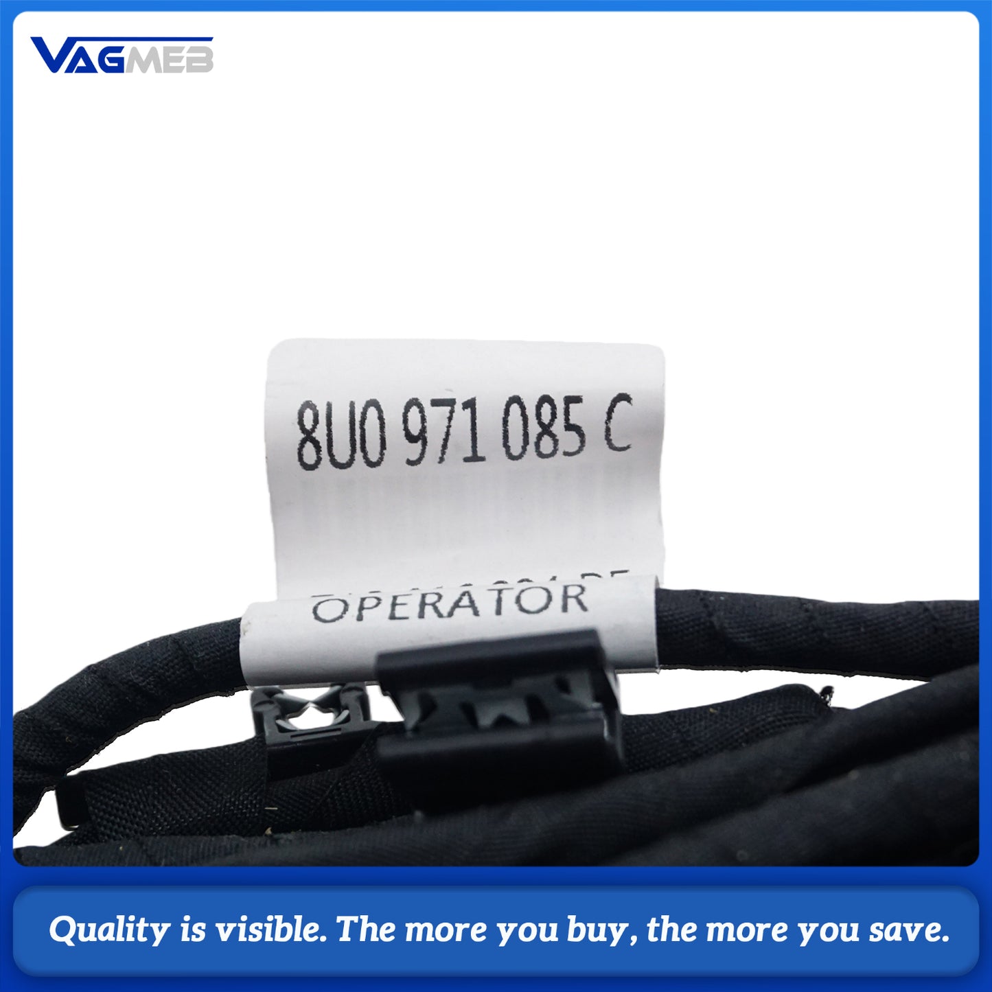 8U0971085C For Audi 2016 2017 Q3 8U Front Bumper Parking Sensors Wiring Harness 8U0971085 C 8U0 971 085 C