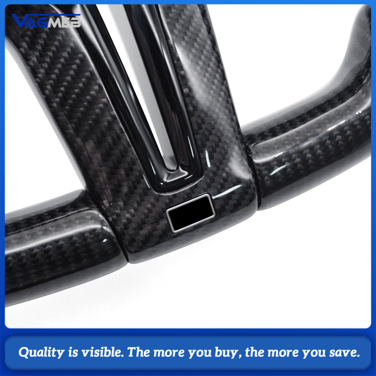 For BMW X3 X4 X5 M2 M4 M8 F10 F15 F20 F22 F30 E90 E91 Customized carbon fiber steering wheel with embedded LED lights
