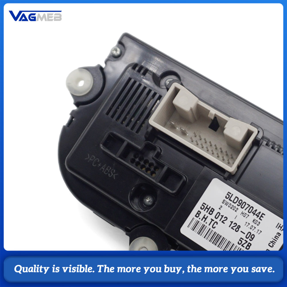 Dash Air Conditioning Control Panel OE Number 5LD907044E Replacement Climate Switch For Skoda Yeti