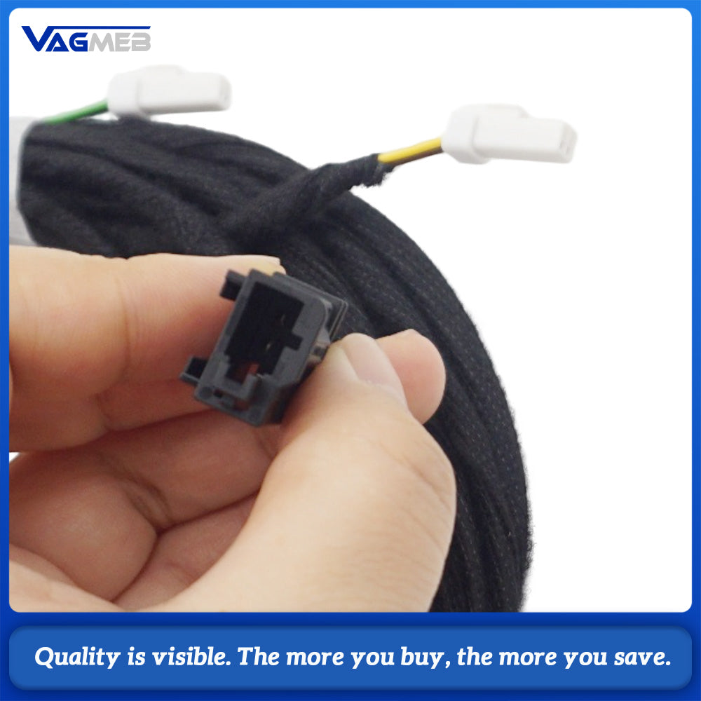 Side Assist Lane Change Assist Wiring Harness For Skoda Kodiaq MQB, Blind Spot Detection Upgrade Cable, Fit 5Q0 907 685 / 5Q0 907 686 Control Module