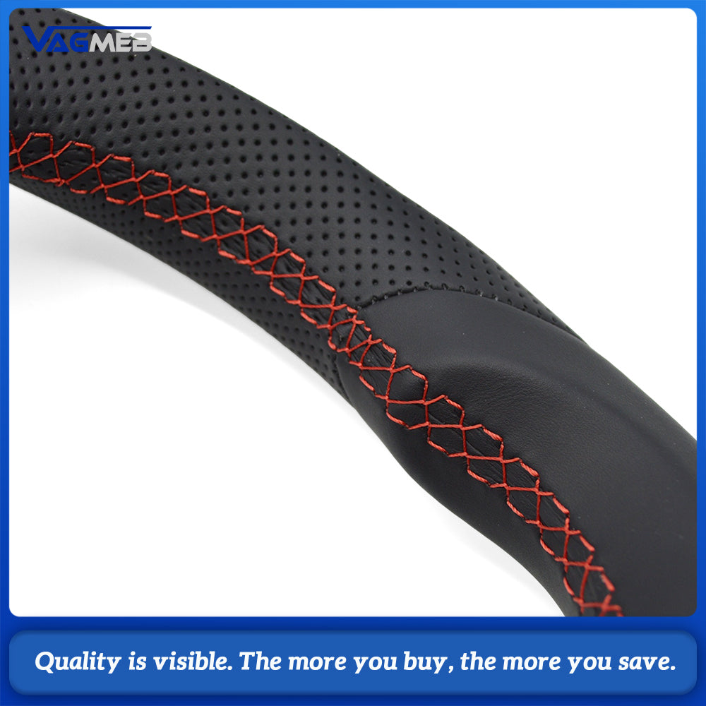 Car Steering Wheel For Toyota 86 /Subaru BRZ 2010-2015 Customized Full Leather Racing Wheel Perforated Leather Steering Wheel