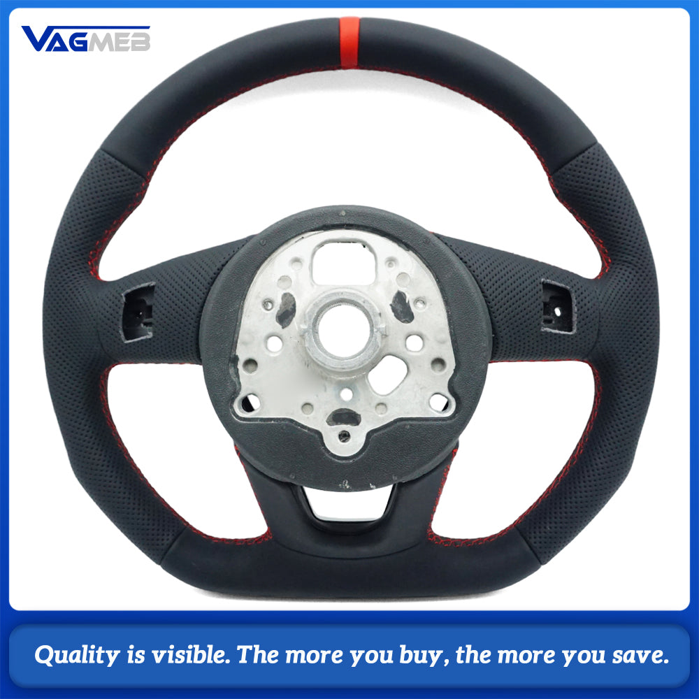 For Audi A4 B9 Punching Multicolor line steering wheel