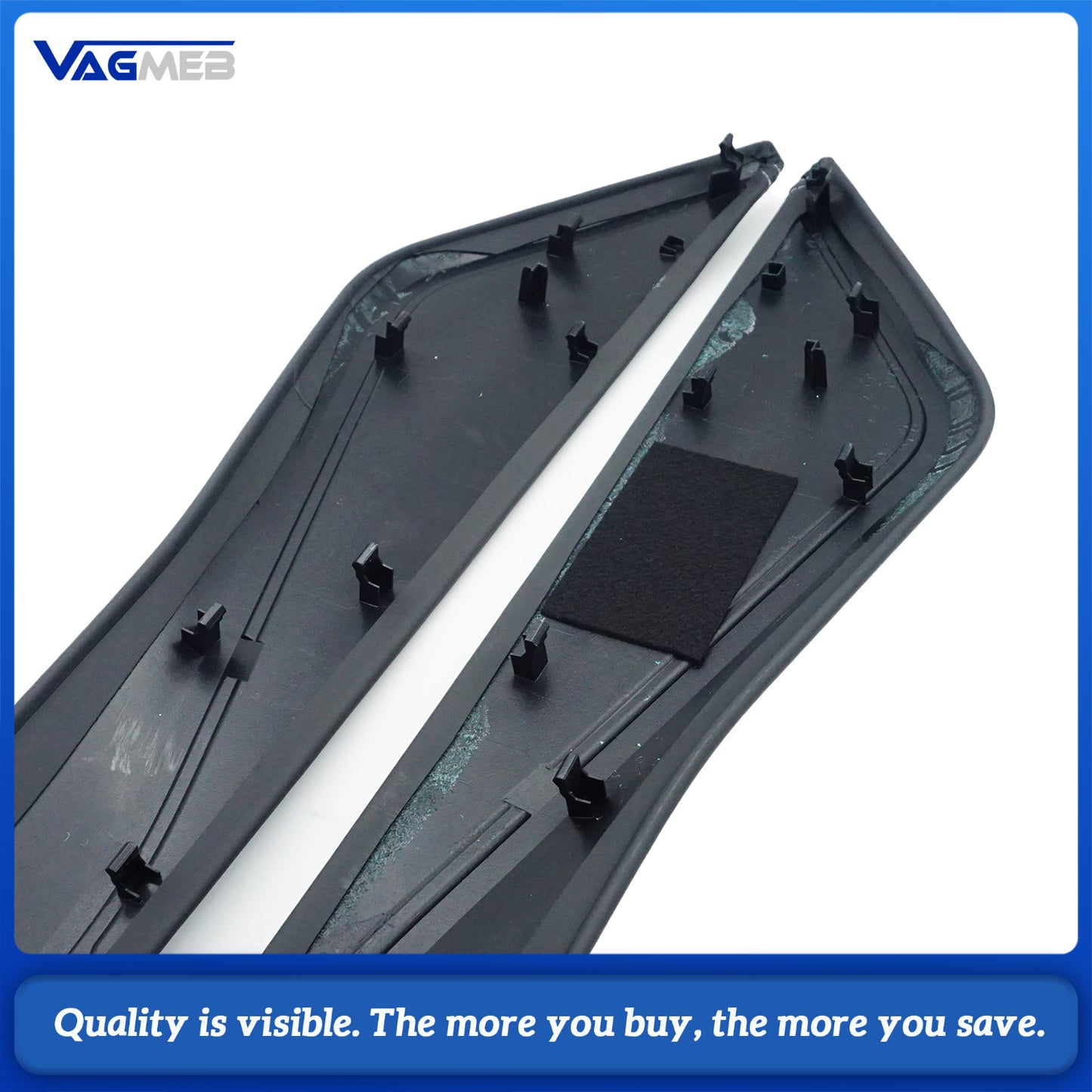 For Audi A6 C8 saddle center channel leather trim 4K0 863 305A 306A