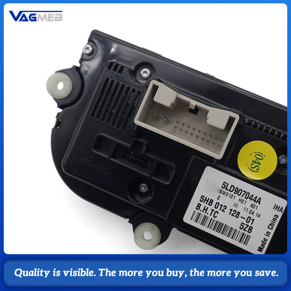 For Skoda Yeti Auto AC Heater Control Switch With Seat Heating REAR Lock OE 5LD 907 044 A