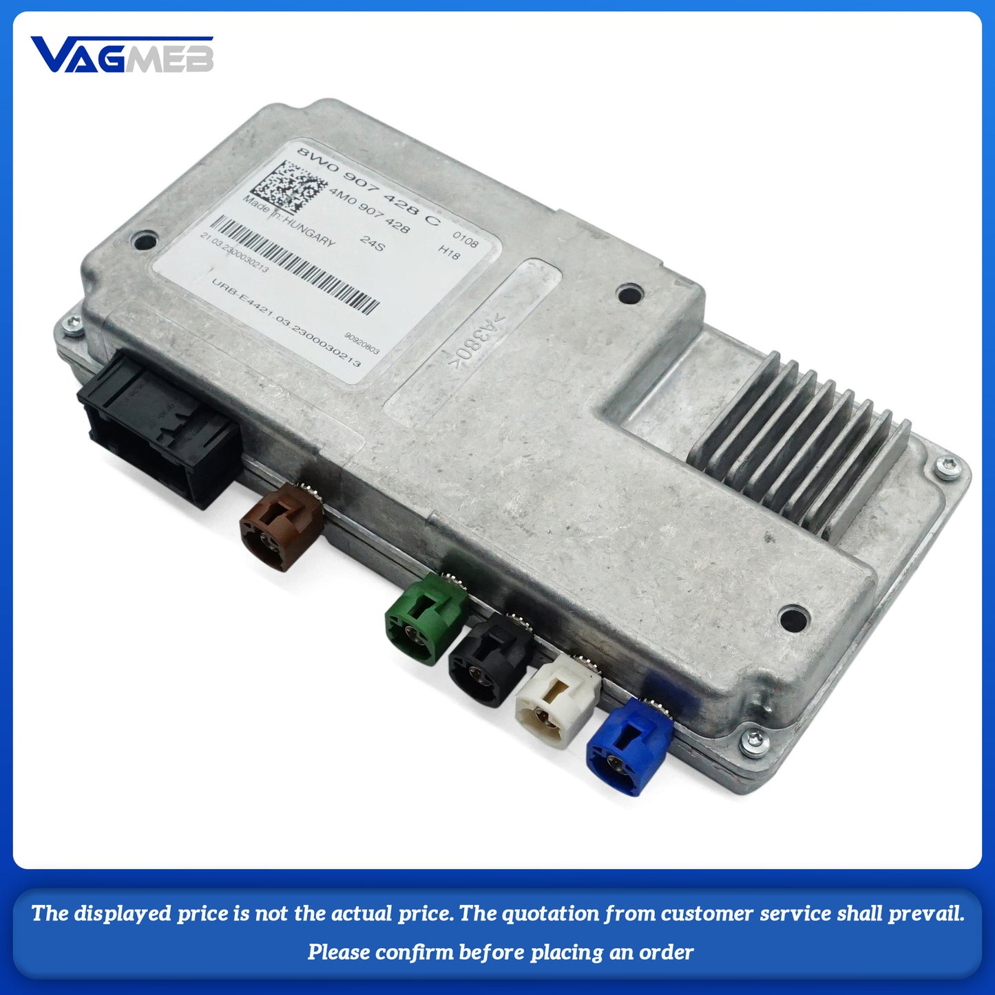 Control Unit For Audi A4 360 Environment area Rear Viewer Camera 8W0 907 428 C