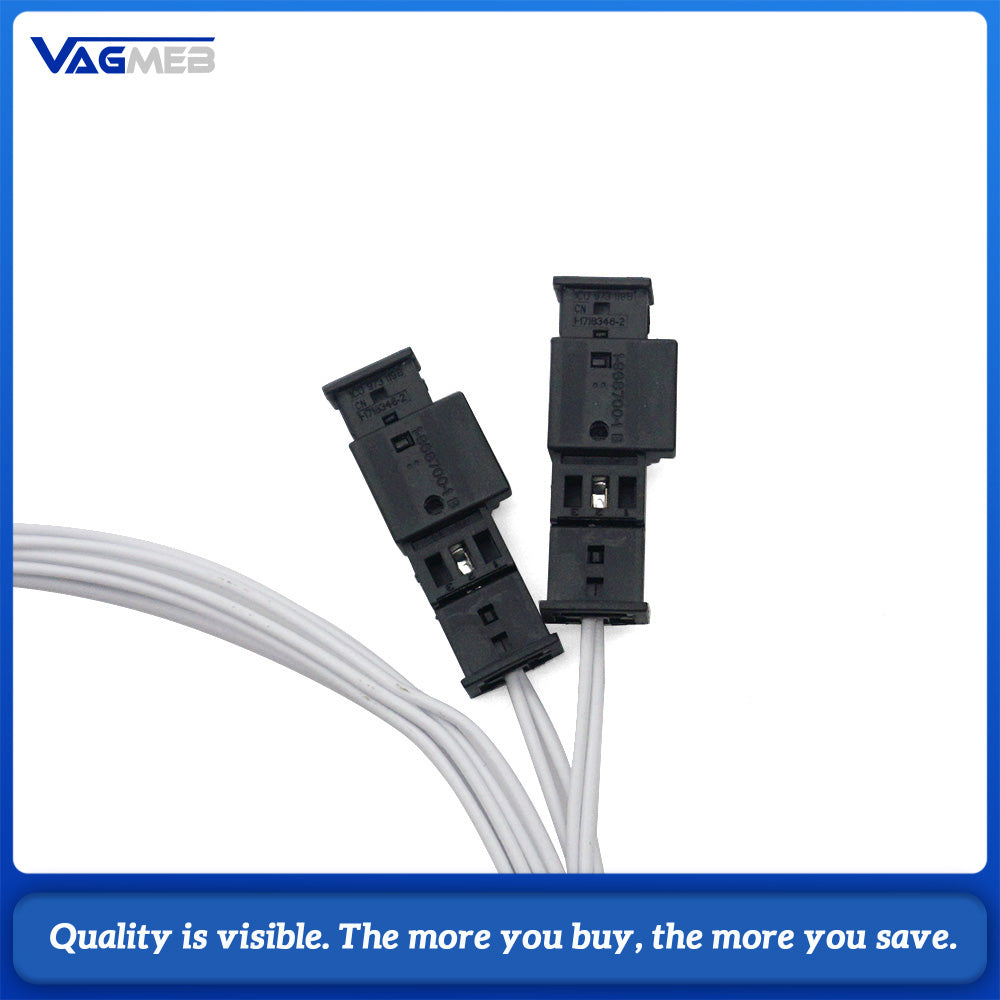 Front Door LED Illuminated Sill Plate Wiring Harness For Audi