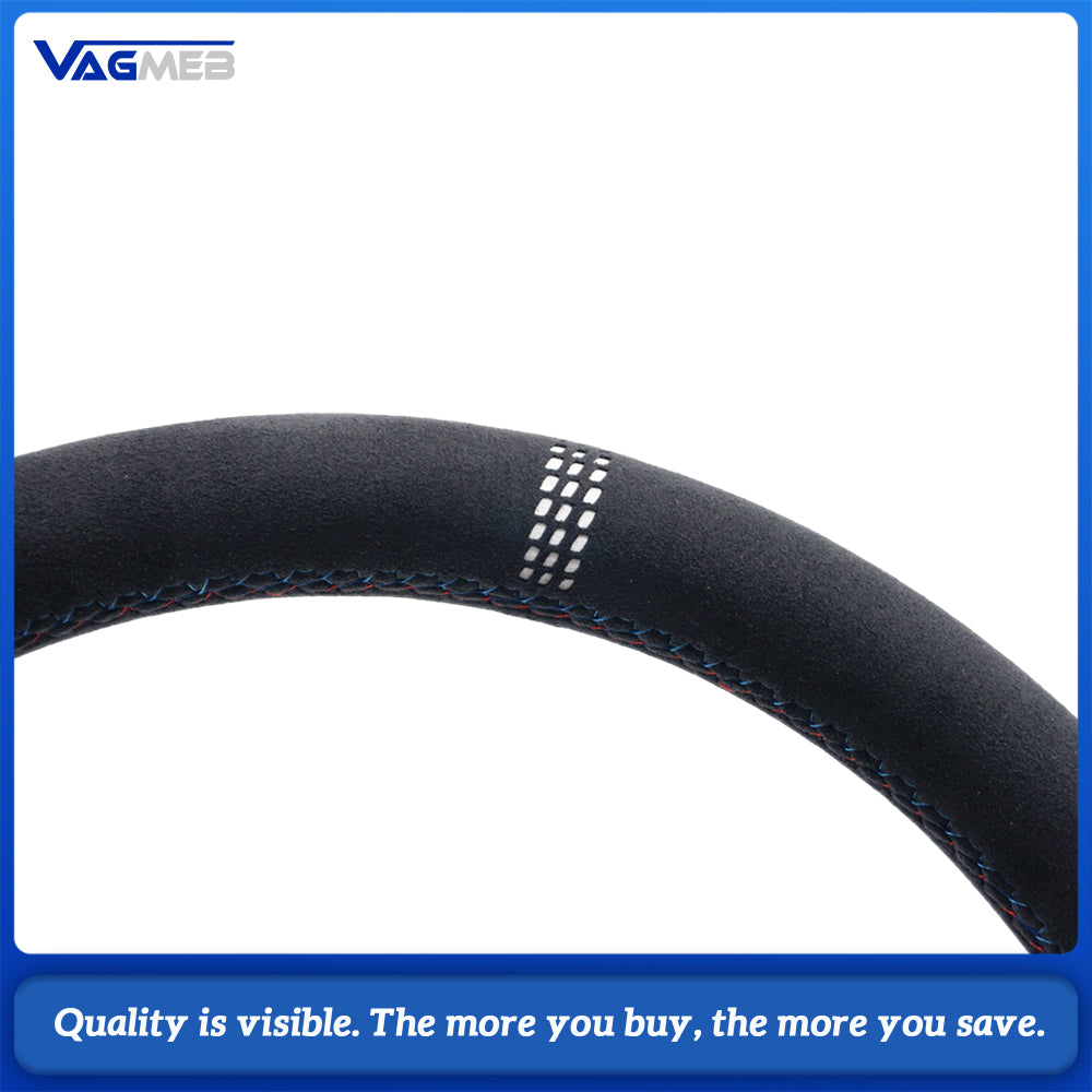 With White Top Mark CS Style Steering Wheel Core for BMW F01 F07 F10 F20 F21 F22 F25 F26 F30 F31 F32 F36 M2 M3 F80 F82 F15 F16