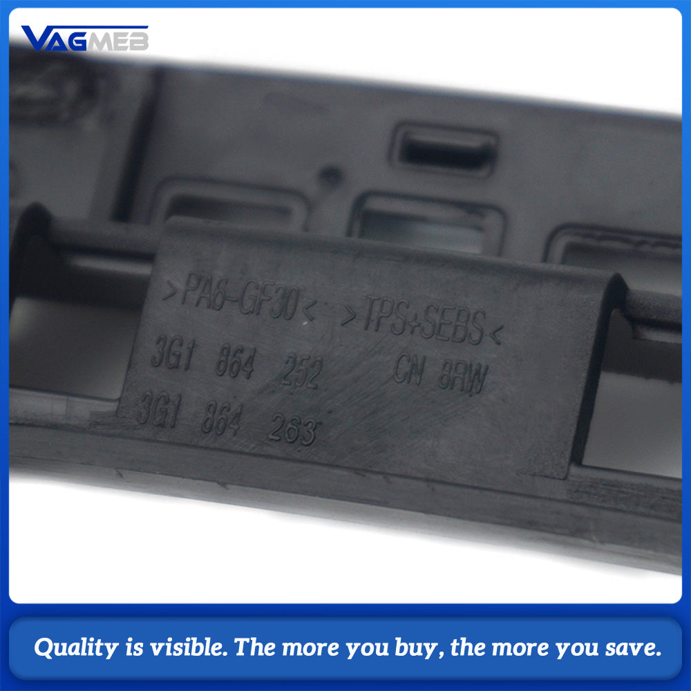 3G1864263A OEM Shift knob Decorative Frame for VW Passat B8 Bright Black Gear Shift Cover Shift Frame 3G1 864 263 A