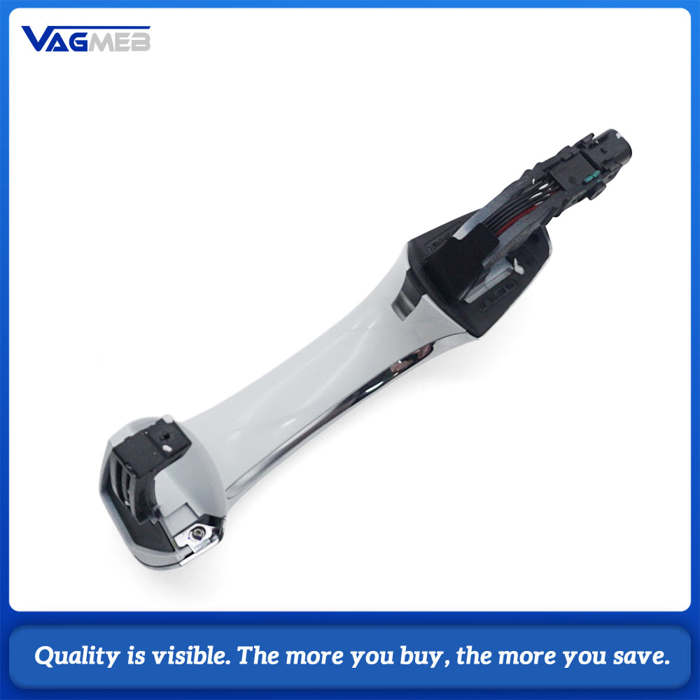 Car 4Pcs KESSY Smart Inductive Exterior Door Handle With LED Welcome Light, OE 3GG837205/206 For Skoda Octavia MQB