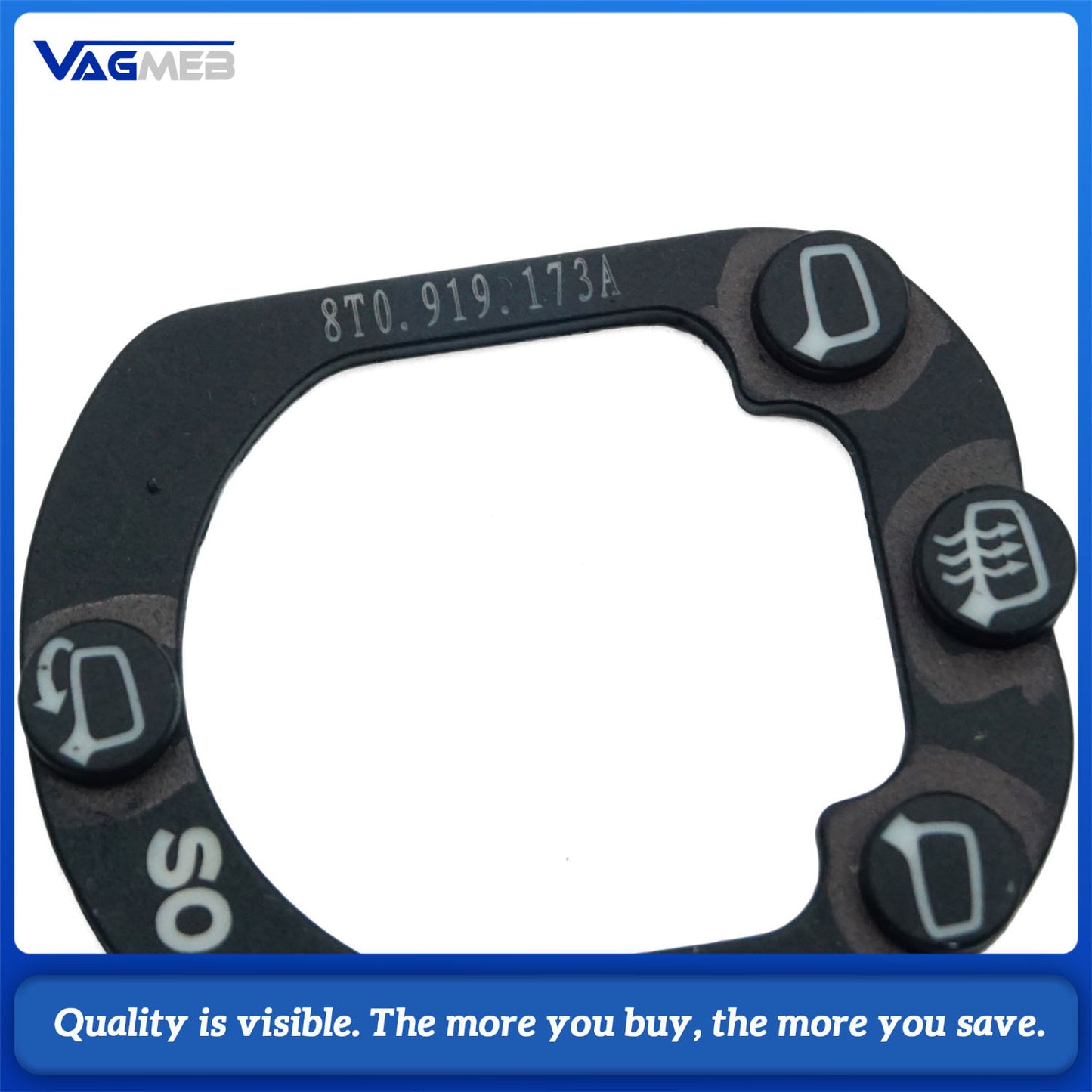 For Audi A6C7 2012 electric folding rearview mirror