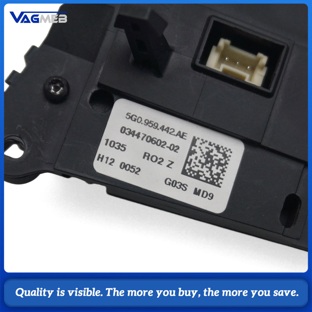 Original 5G0 959 442 AE ACC Rline Steering Wheel Control Button for VW 5G0 959 442AE 5G0959442AE