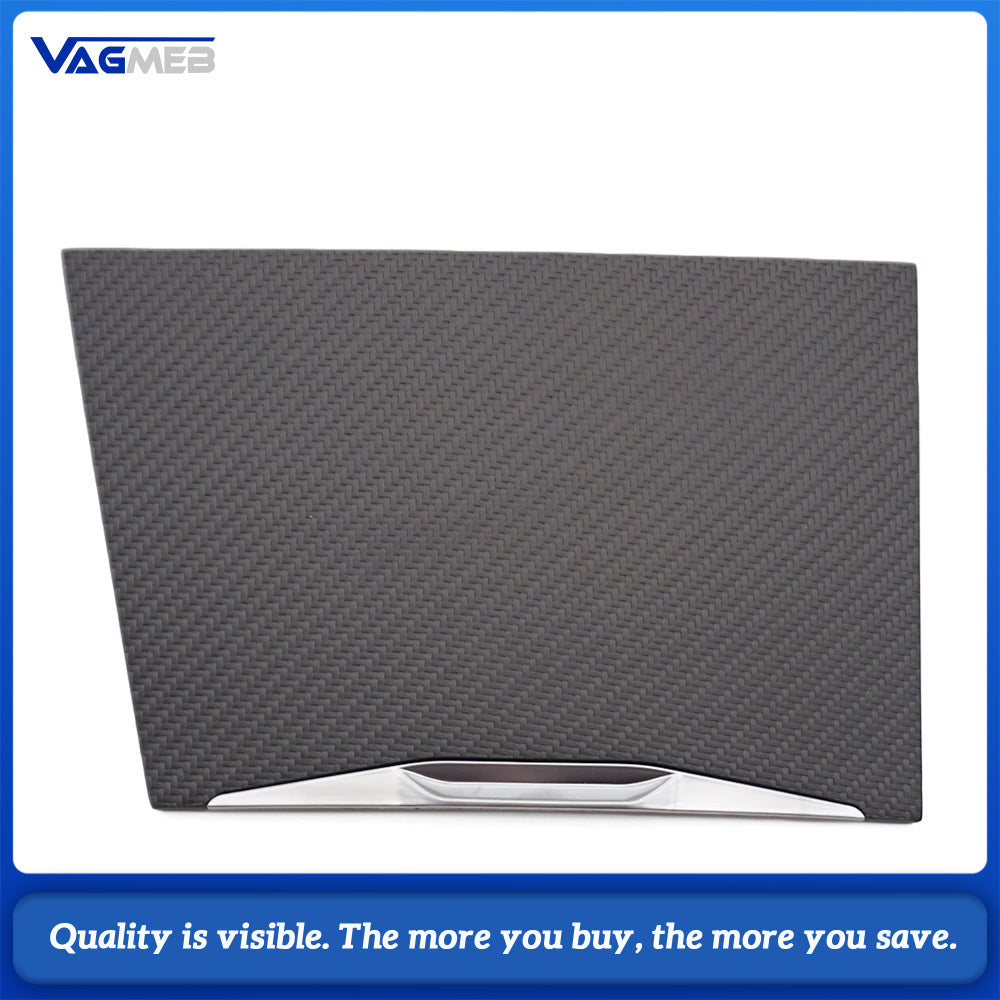 For BMW 20-25 Models Center Console Gear Shift Trim Frame Dry Carbon Fiber Trim Strip Storage Compartment Panel 3-Piece Set