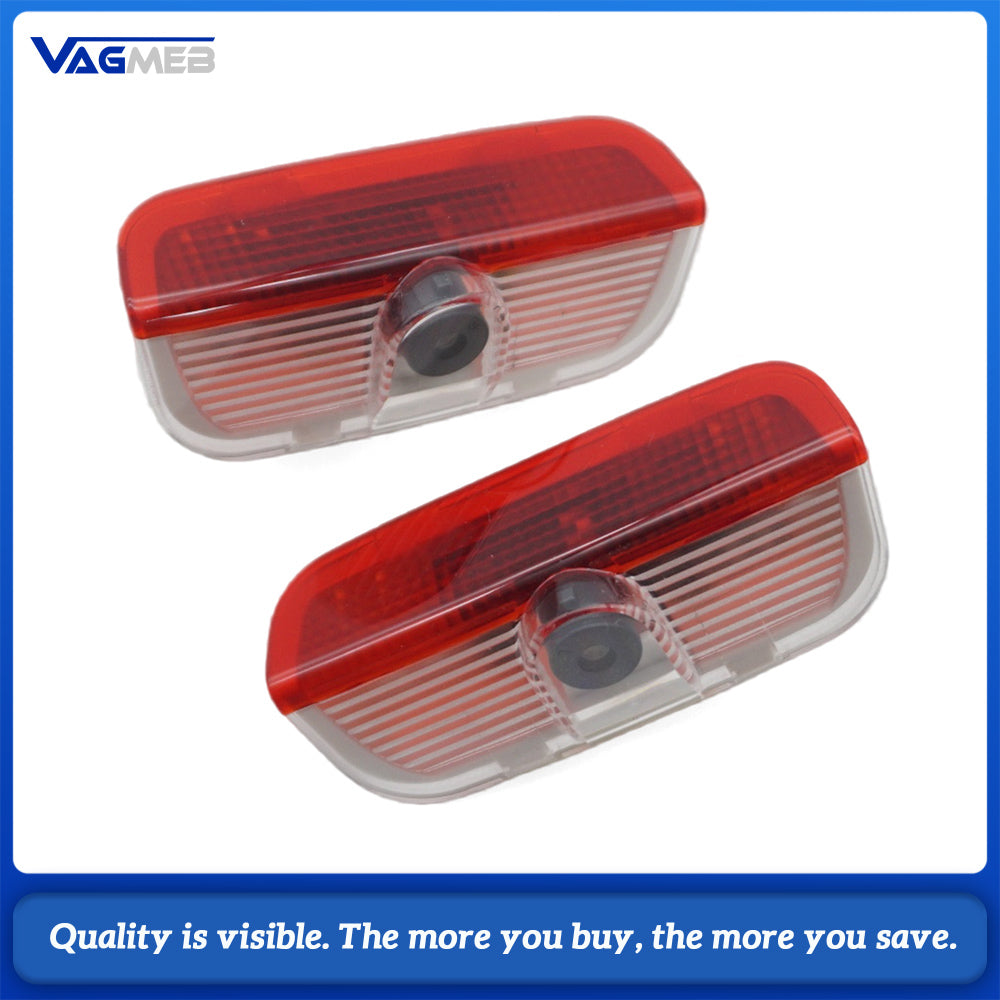 Car Door Shadow Projection Courtesy Light For VW Sagitar Jetta High Clear HD Logo Lamp
